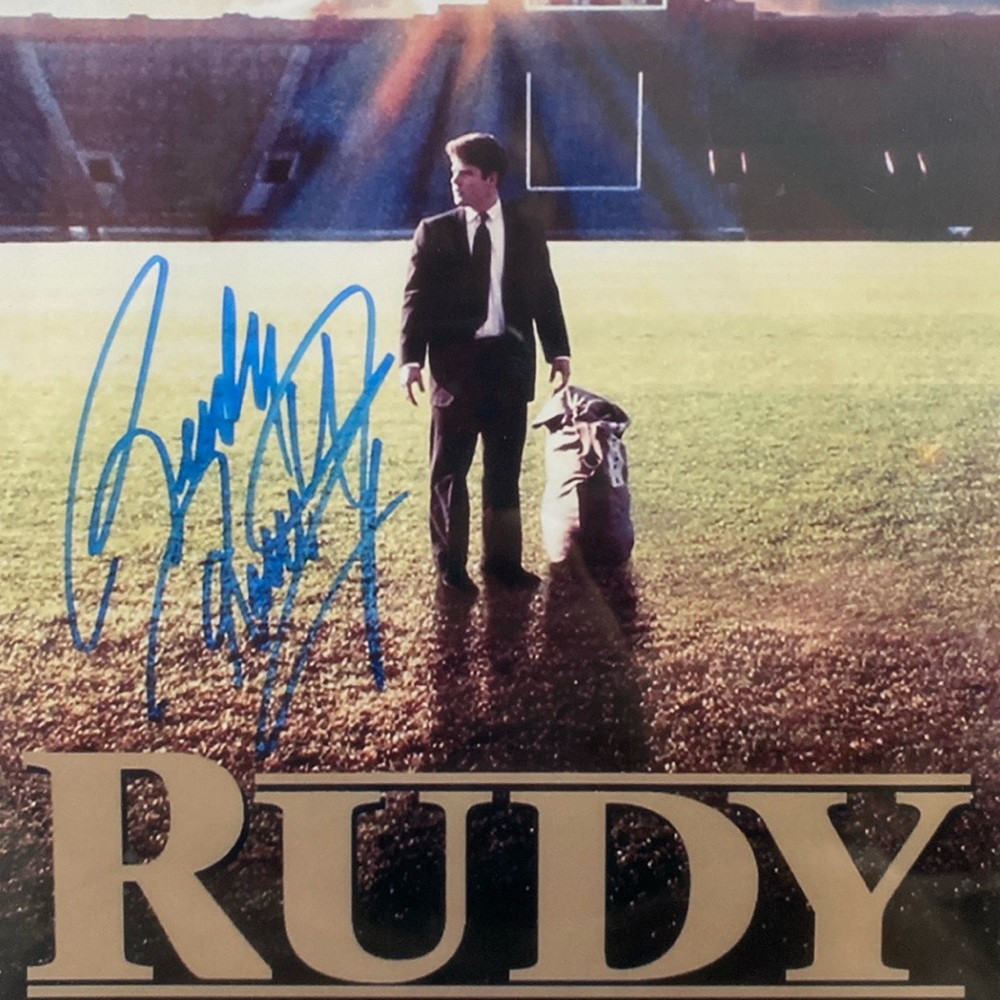 Rudy Ruettiger Autographed Print